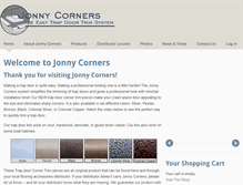 Tablet Screenshot of jonnycorners.com